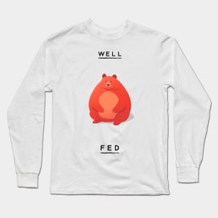 Chunky Bear Long Sleeve T-Shirt